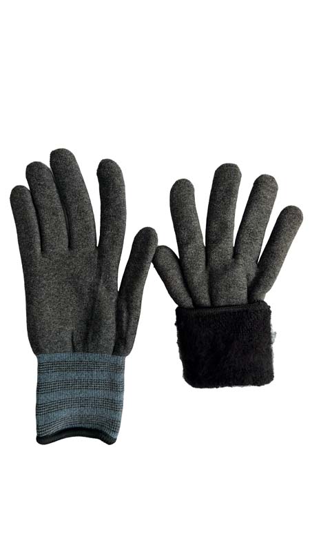 Double-Layer Thermal Gloves Dark Gray